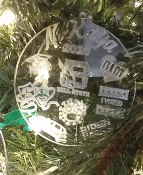 Personalized Christmas Ornament 