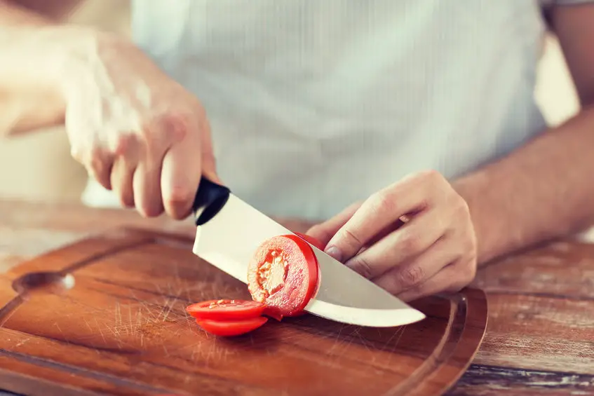 Stock Photo of a cutting board