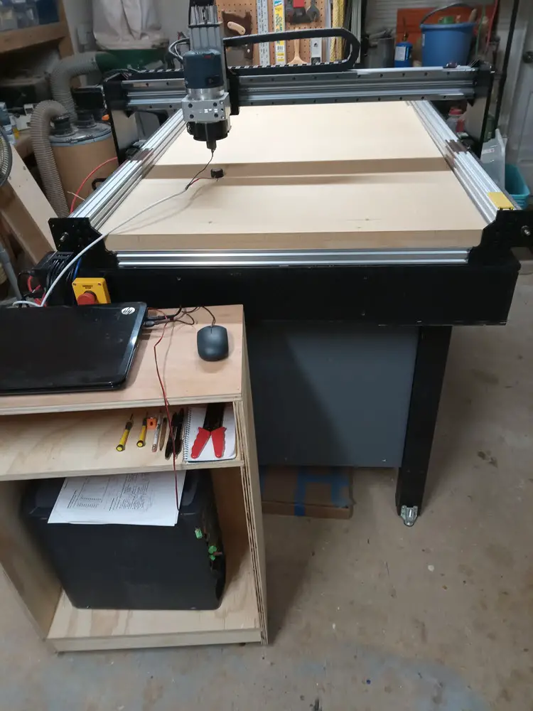 Original photo of my CNC Router Kit